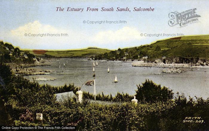Photo of Salcombe, The Estuary From South Sands 1959