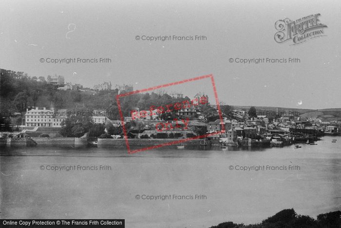 Photo of Salcombe, The Hotel And Town 1890