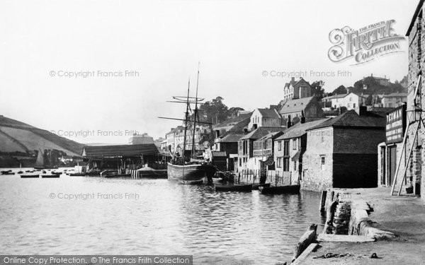 Photo of Salcombe, the Quayside 1896