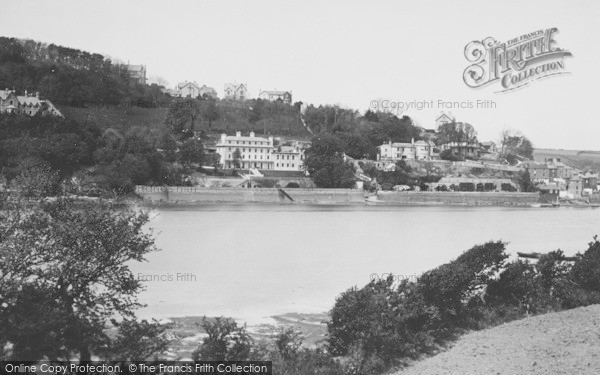 Photo of Salcombe, Town From Across Estuary 1890