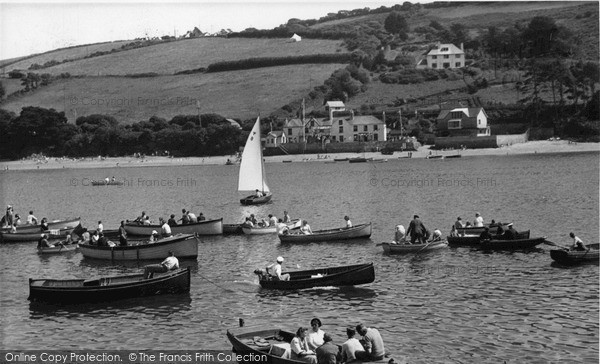 Photo of Salcombe, View From Park Terrace c.1951