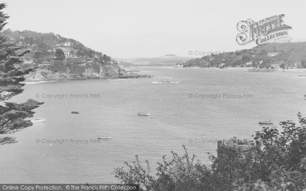 Photo of Salcombe, View From South Sands c.1965