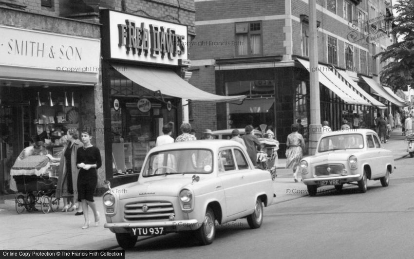 Sale, Ford Anglia and Prefect Cars, School Road 1961