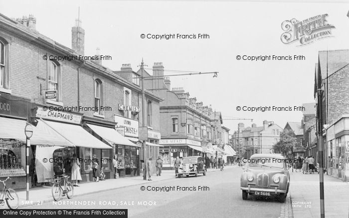 Photo of Sale, Northenden Road, Sale Moor c.1955