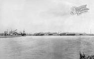 Salford Docks, Manchester Ship Canal 1895, Salford