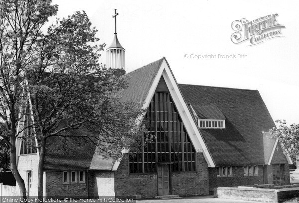 Photo of Salfords, Christ The King Church c.1965