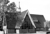 Christ The King Church c.1965, Salfords
