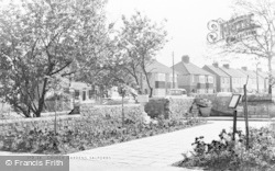 Church Gardens c.1965, Salfords