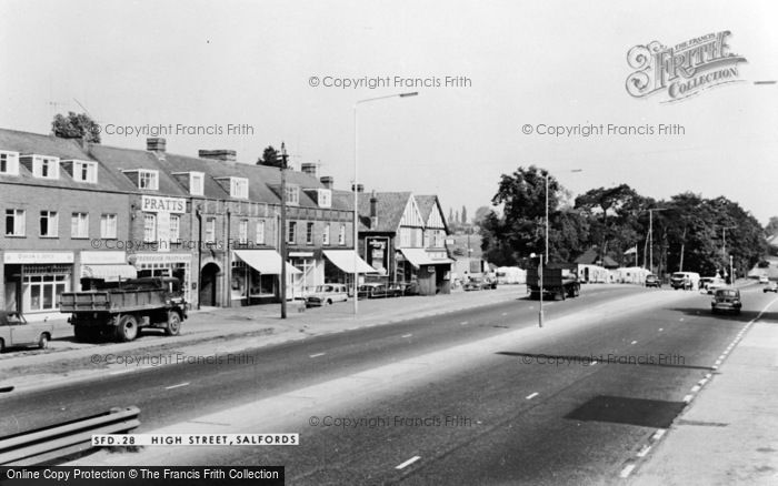 Photo of Salfords, High Street c.1965