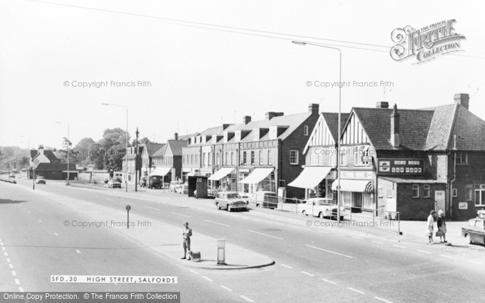 Photo of Salfords, High Street c.1965