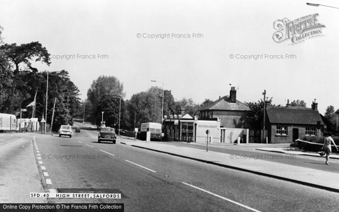 Photo of Salfords, High Street c.1965