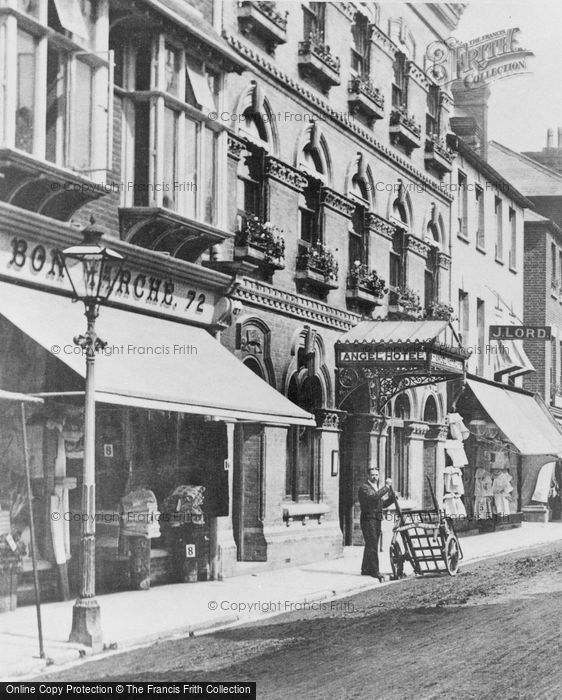 Photo of Salisbury, Angel Hotel, Fisherton Street 1906