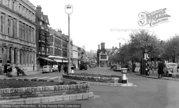 Photo of Salisbury, Blue Boar Row c.1955