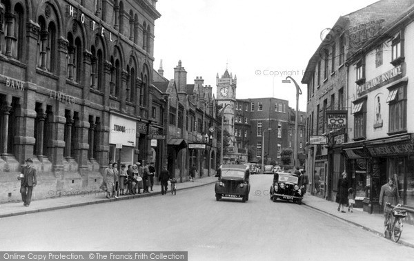 Photo of Salisbury, Bridge Street c.1955