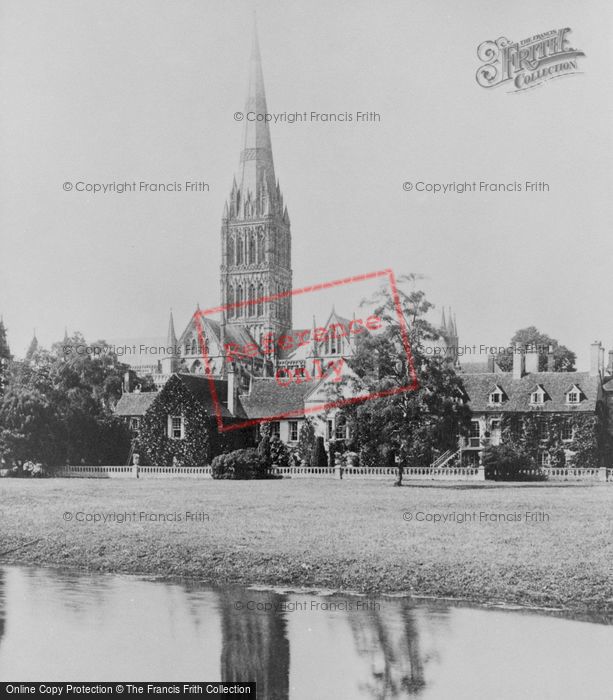 Photo of Salisbury, Cathedral And Bishops Palace 1906