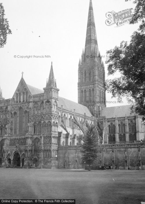 Photo of Salisbury, Cathedral c.1950