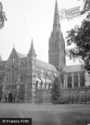 Cathedral c.1950, Salisbury