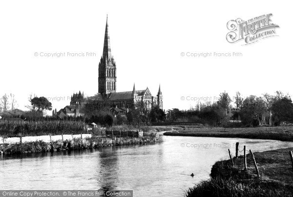 Photo of Salisbury, Cathedral c.1955