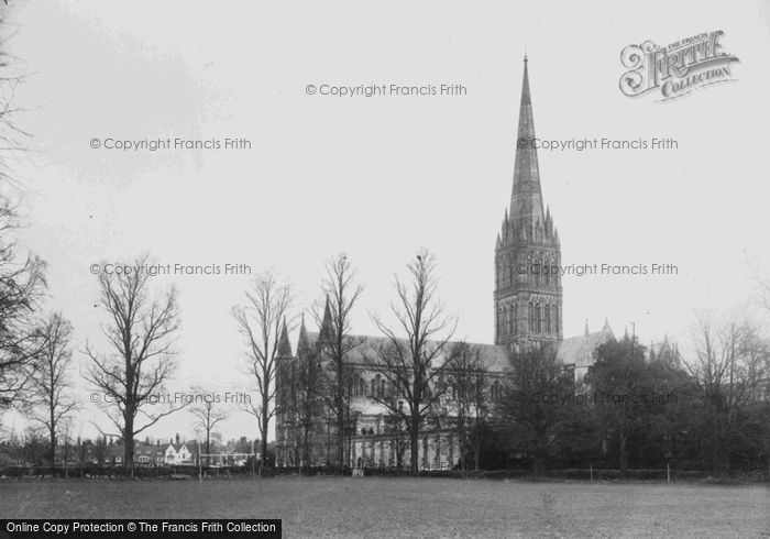 Photo of Salisbury, Cathedral c.1955