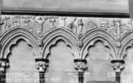 Cathedral, Chapter House 1911, Salisbury