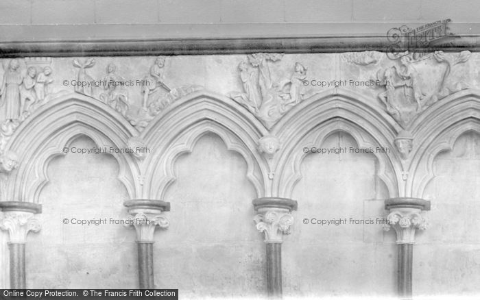 Photo of Salisbury, Cathedral, Chapter House 1911