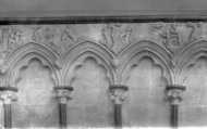 Cathedral, Chapter House 1911, Salisbury