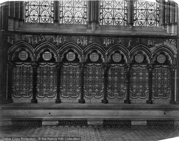 Photo of Salisbury, Cathedral Chapter House c.1862