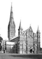 Cathedral, From The North West c.1862, Salisbury