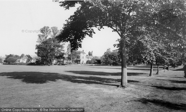 Photo of Salisbury, Cathedral Green c.1955