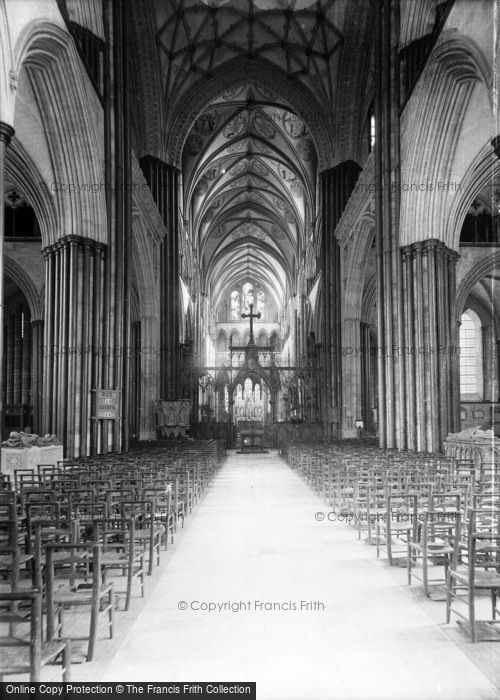 Photo of Salisbury, Cathedral Interior c.1900