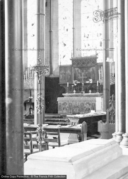 Photo of Salisbury, Cathedral, Lady Chapel And St Osmund's Tomb 1914 