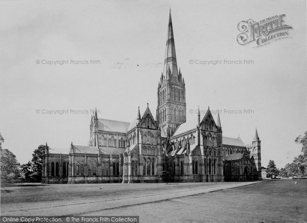 Photo of Salisbury, Cathedral, North East c.1872