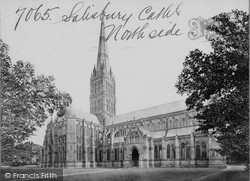Cathedral, North Side c.1872, Salisbury