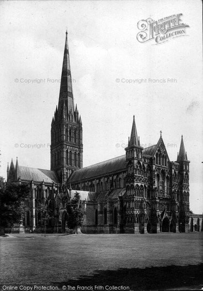 Photo of Salisbury, Cathedral, North West 1923
