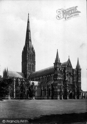 Cathedral, North West 1923, Salisbury