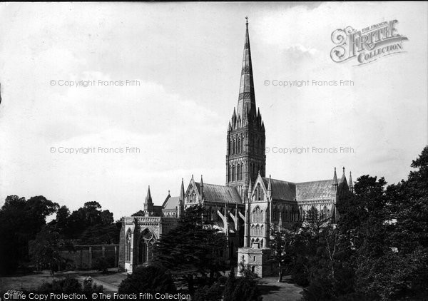 Photo of Salisbury, Cathedral, South East 1911
