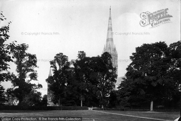 Photo of Salisbury, Cathedral, South West 1911