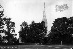 Cathedral, South West 1911, Salisbury