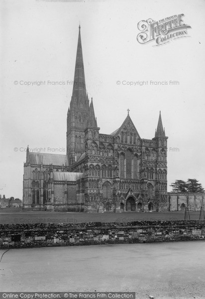 Photo of Salisbury, Cathedral, South West c.1955
