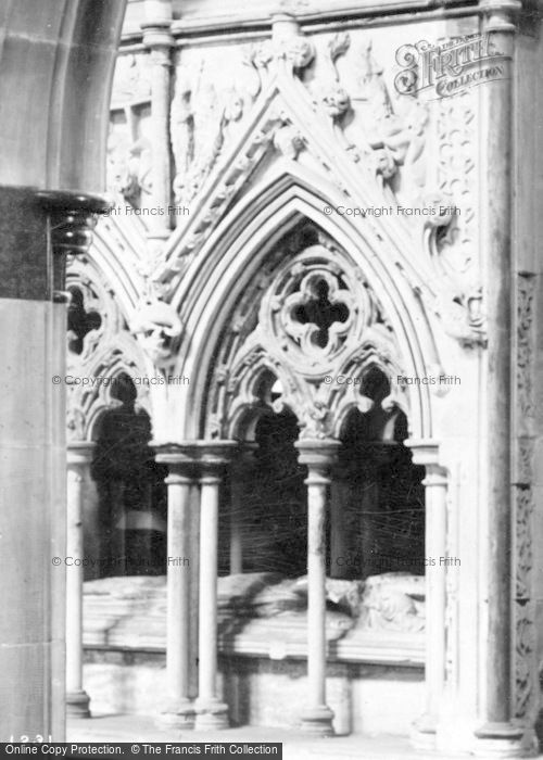 Photo of Salisbury, Cathedral, Tomb Of Bishop Giles De Bridport 1914