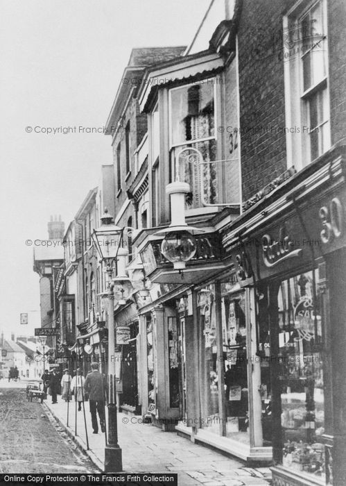Photo of Salisbury, Catherine Street, Shops 1906