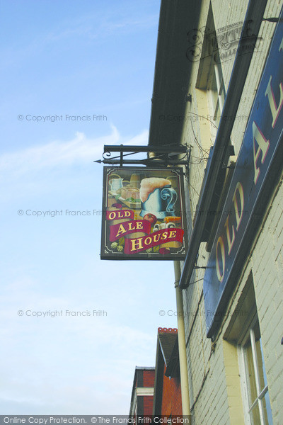 Photo of Salisbury, Crane Street, Old Ale House Sign 2004
