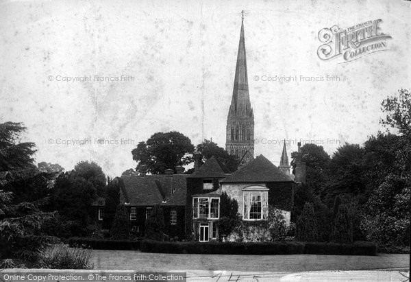Photo of Salisbury, Deanery And Cathedral 1906