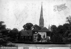 Deanery And Cathedral 1906, Salisbury