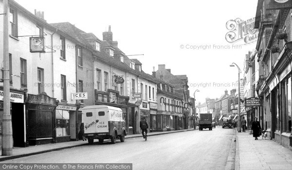 Photo of Salisbury, Fisherton Street c.1955