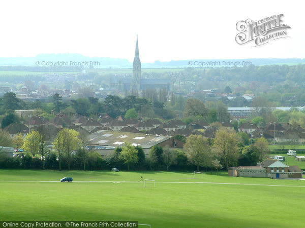 Photo of Salisbury, From Old Sarum 2004