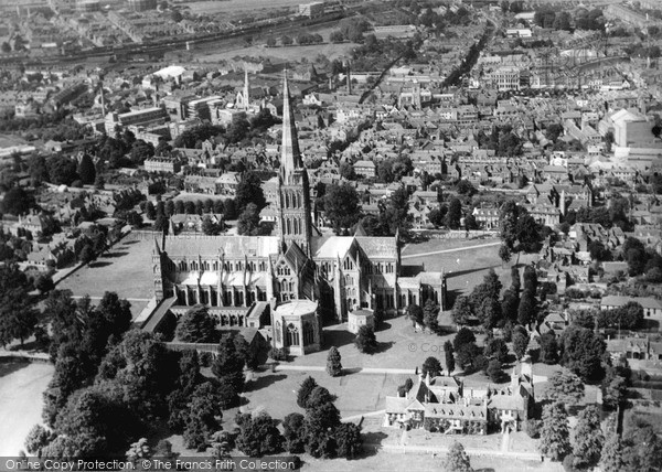Photo of Salisbury, From The Air 1937