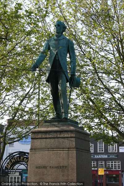 Photo of Salisbury, Henry Fawcett Statue 2004