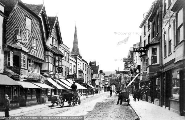 Salisbury, High Street 1906