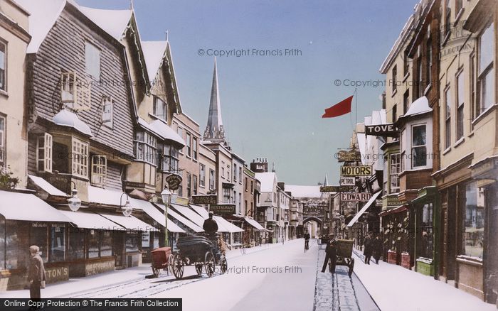 Photo of Salisbury, High Street 1906